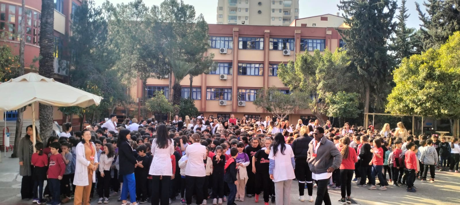 BAŞKENT OKULLARINDA DEPREM TATBİKATI